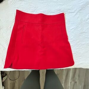 JCrew red skirt. Size 4. EUC. No flaws